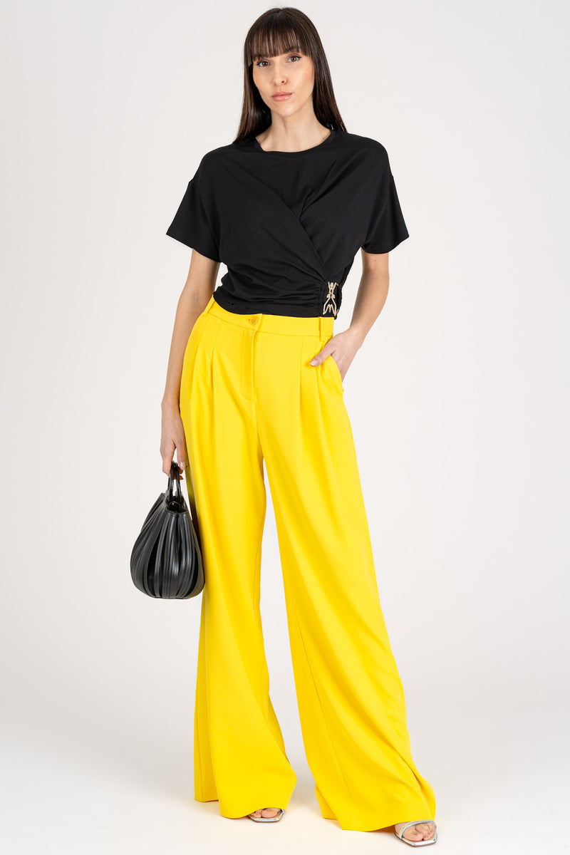 Pantalone Twill Fluido Dynamic Yellow