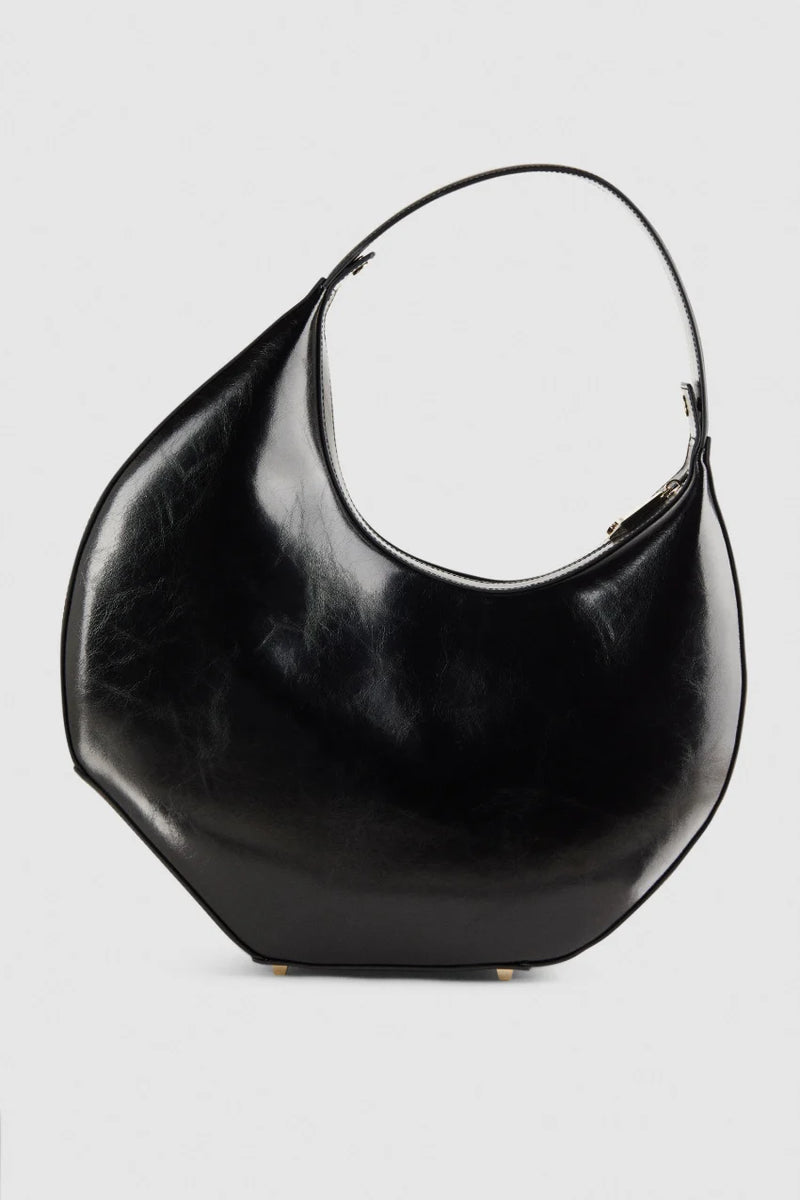 Borsa Bangle Bag in Pelle nero