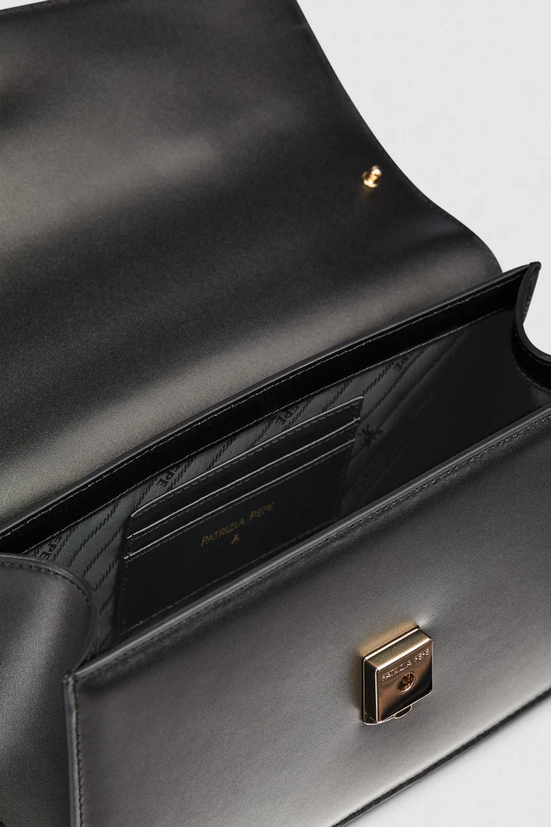 Borsa Bamby Pelle Grande Nero