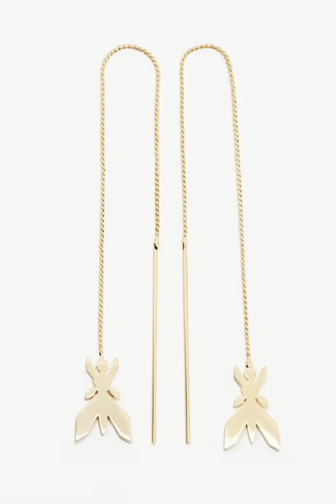 Orecchini "Fly" Pendenti Light Shiny Gold