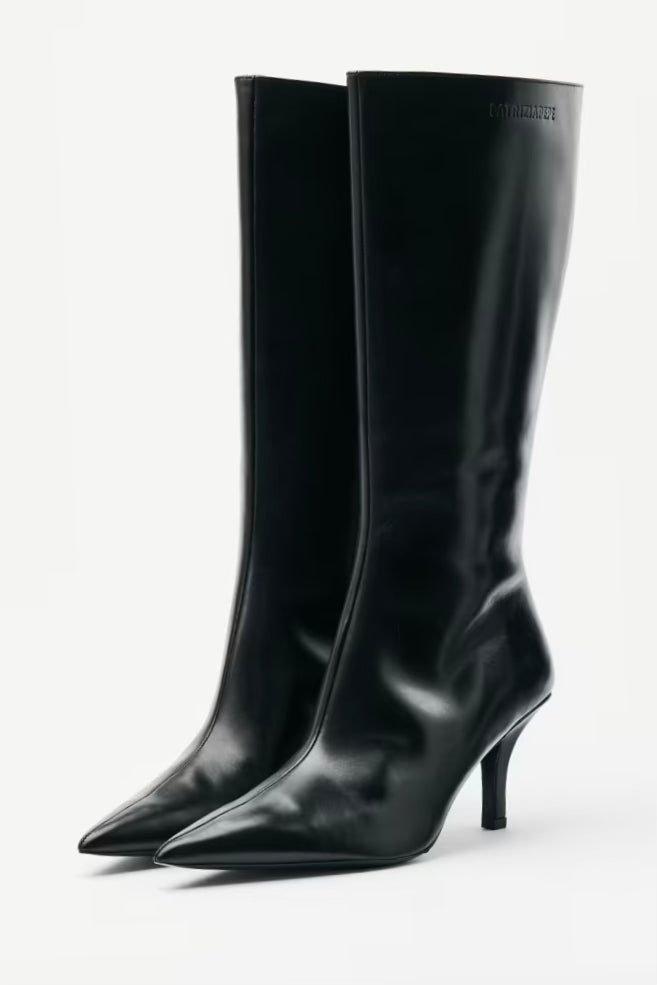 Stivale in Pelle Nero