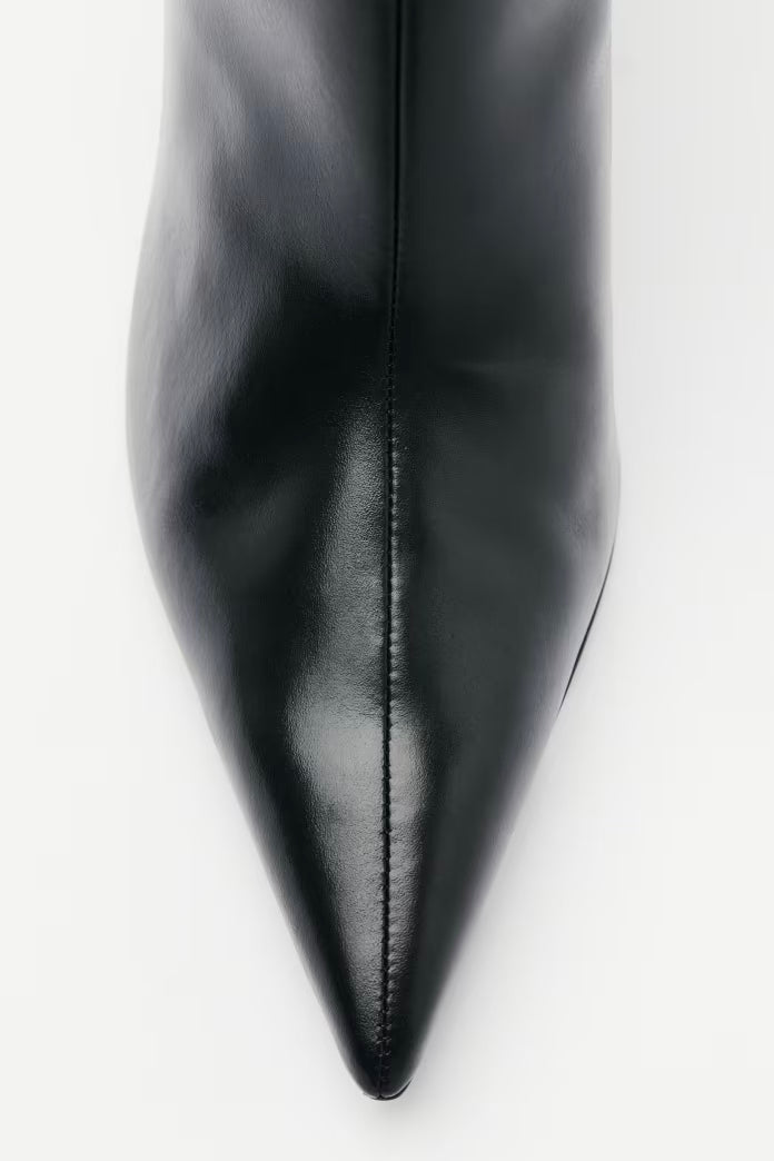 Stivale in Pelle Nero