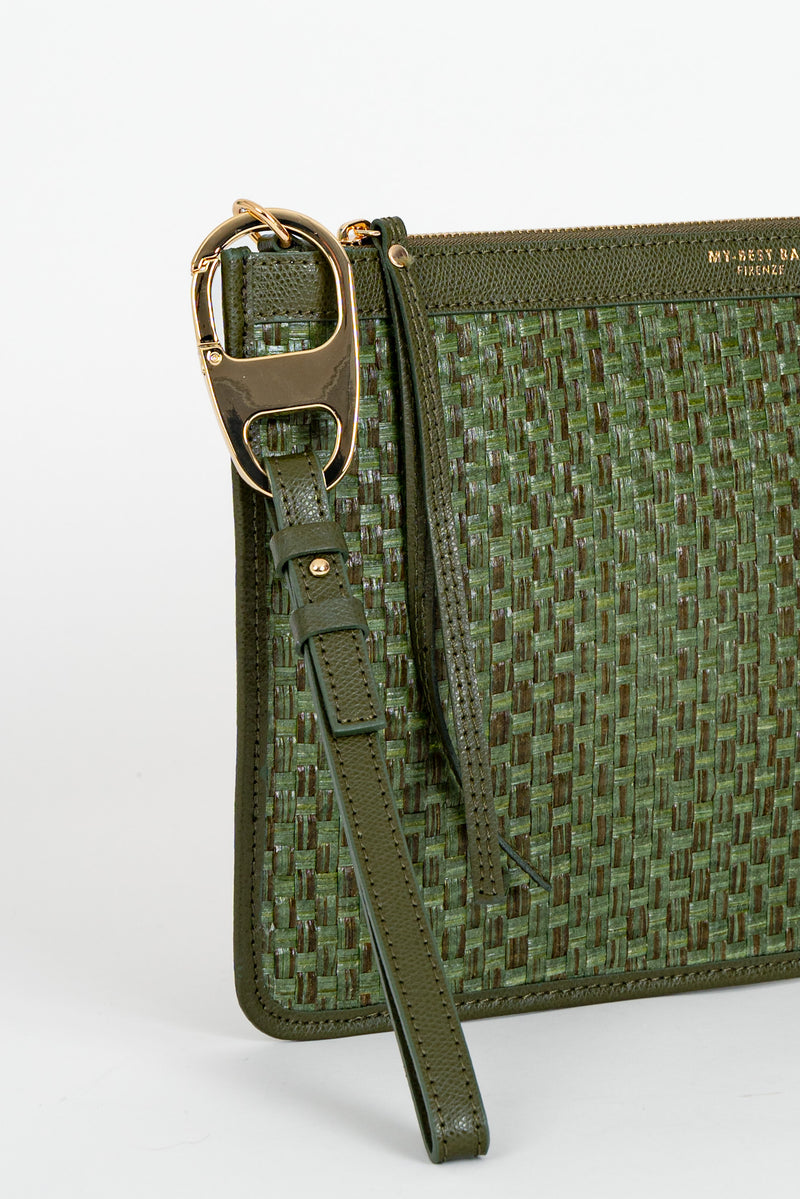 Borsa Tracolla Marrakech Military Green