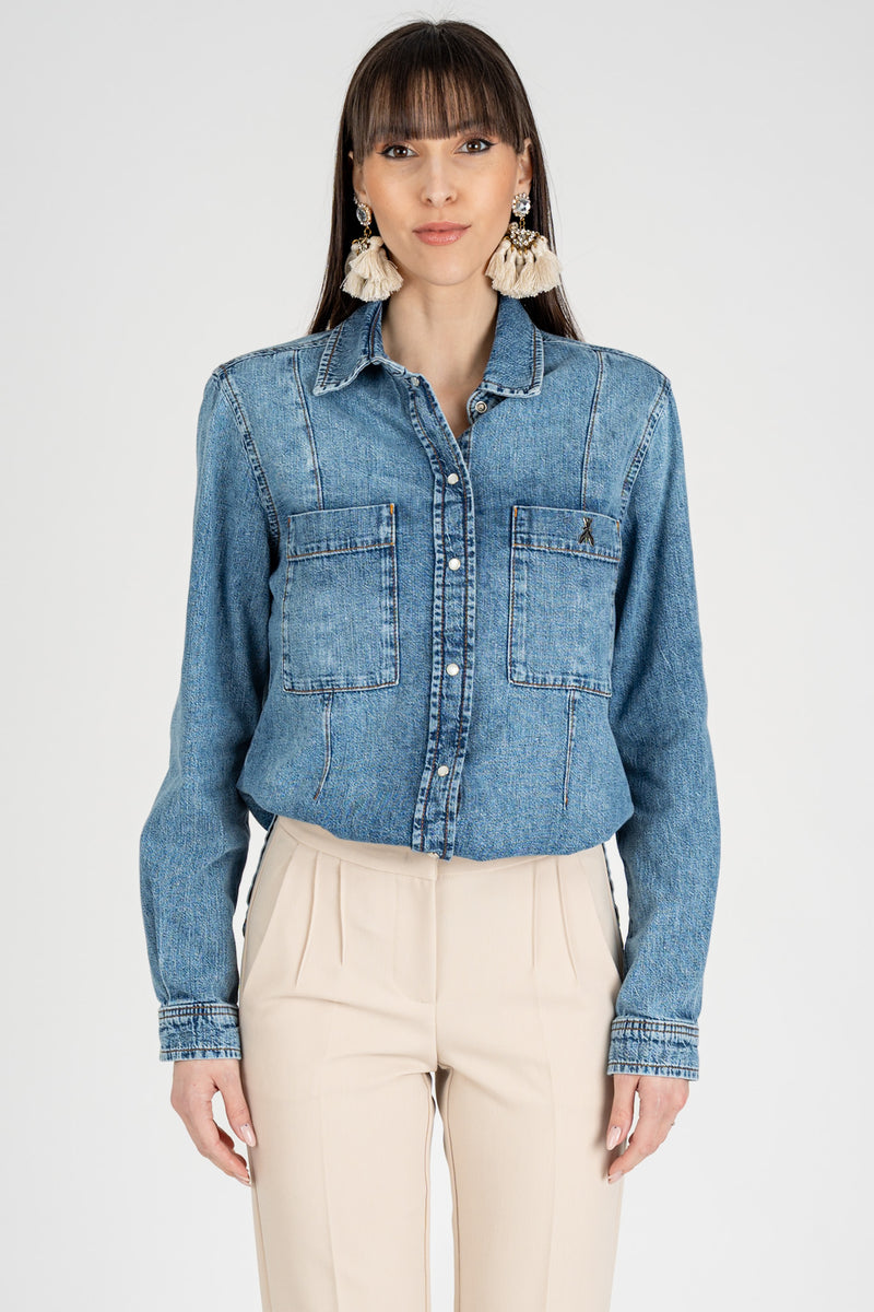 Camicia in Denim Blue Wash