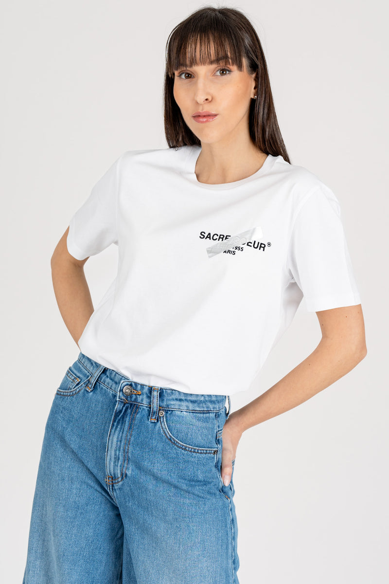 T-Shirt Sacre Coeur Bianco