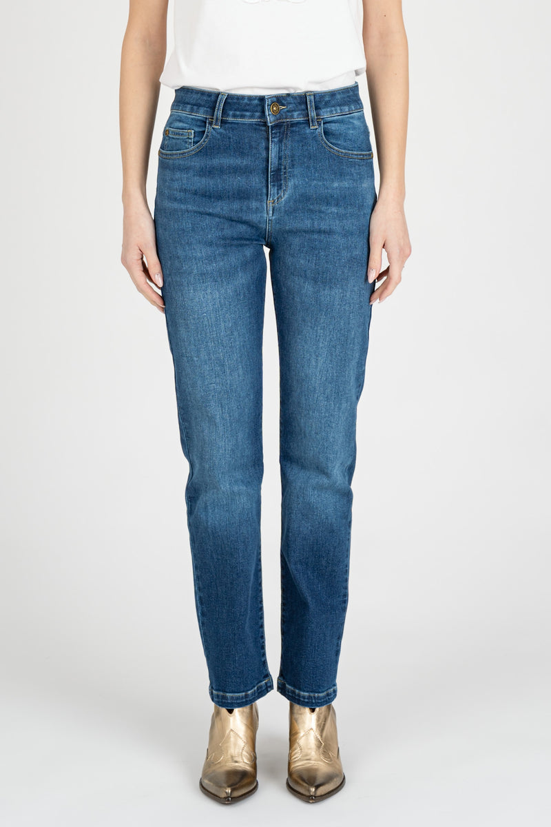 Jeans Bi-Stretch Denim Sigaretta