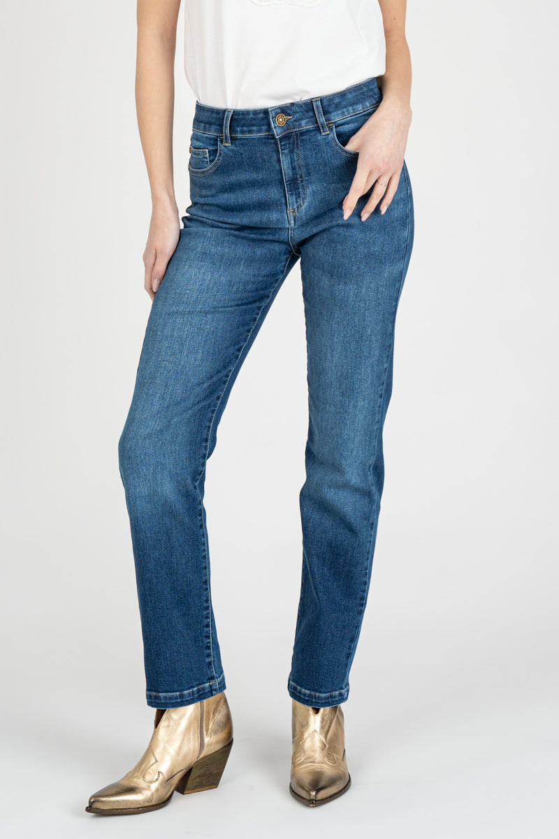 Jeans Bi-Stretch Denim Sigaretta