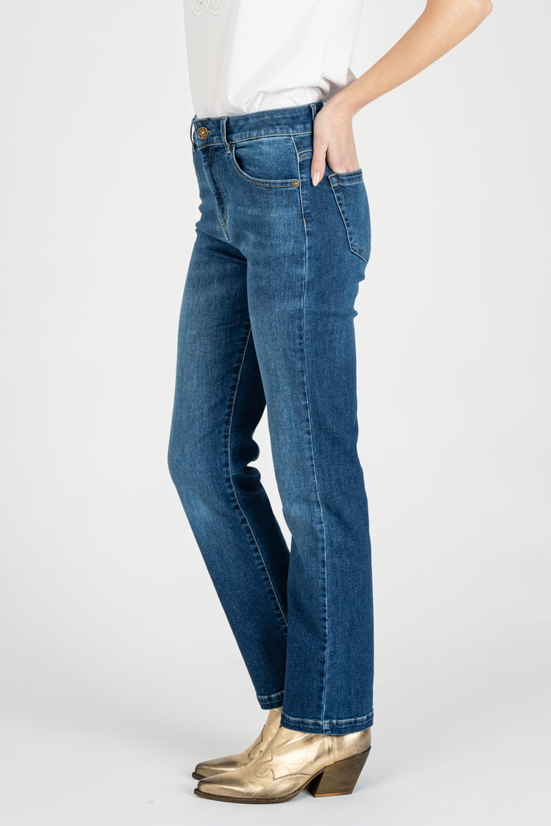 Jeans Bi-Stretch Denim Sigaretta