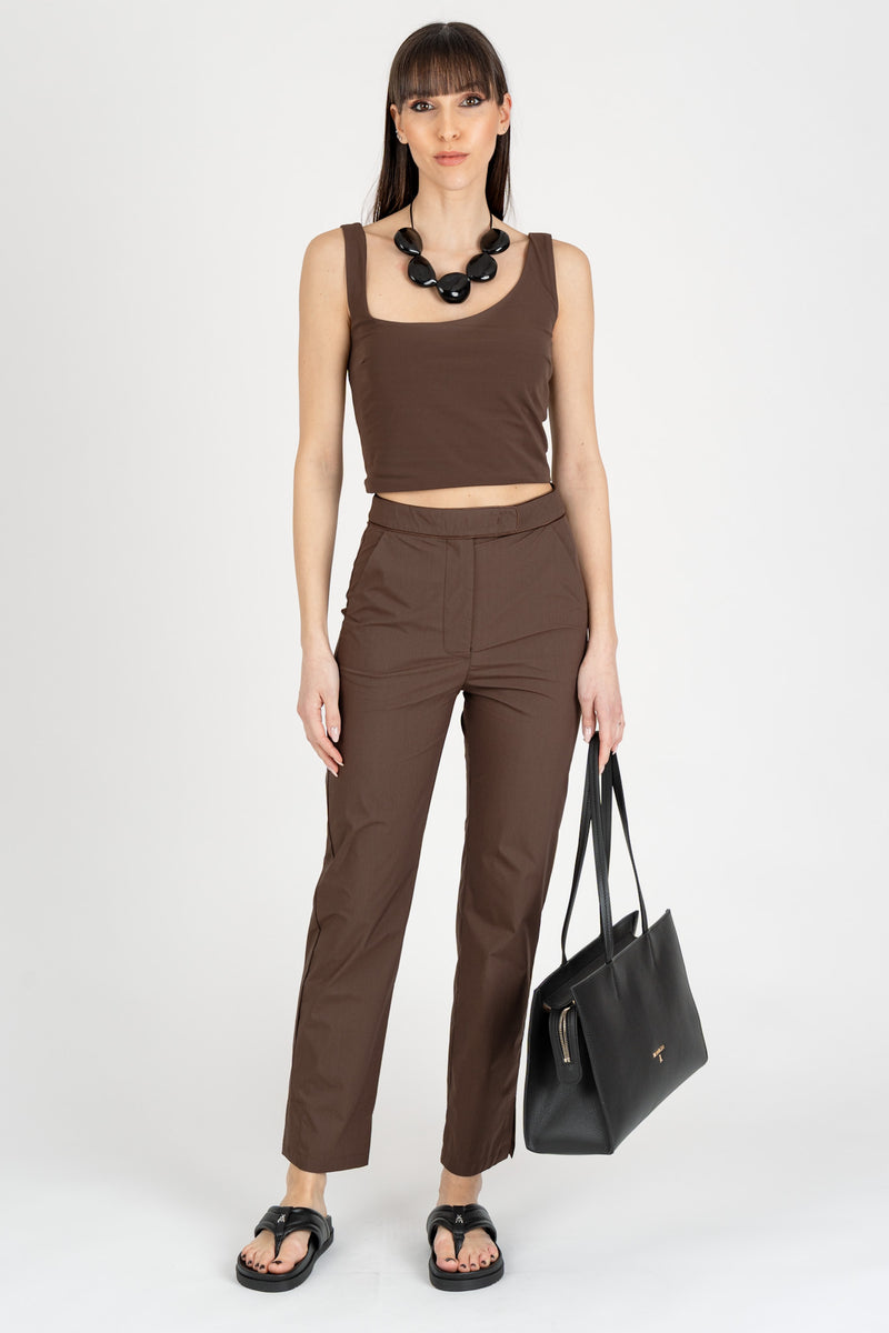 Pantalone a Sigaretta Sensual Brown