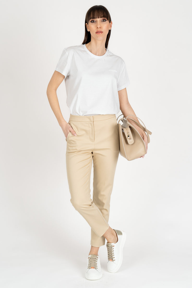 Pantalone a Sigaretta Modern Beige