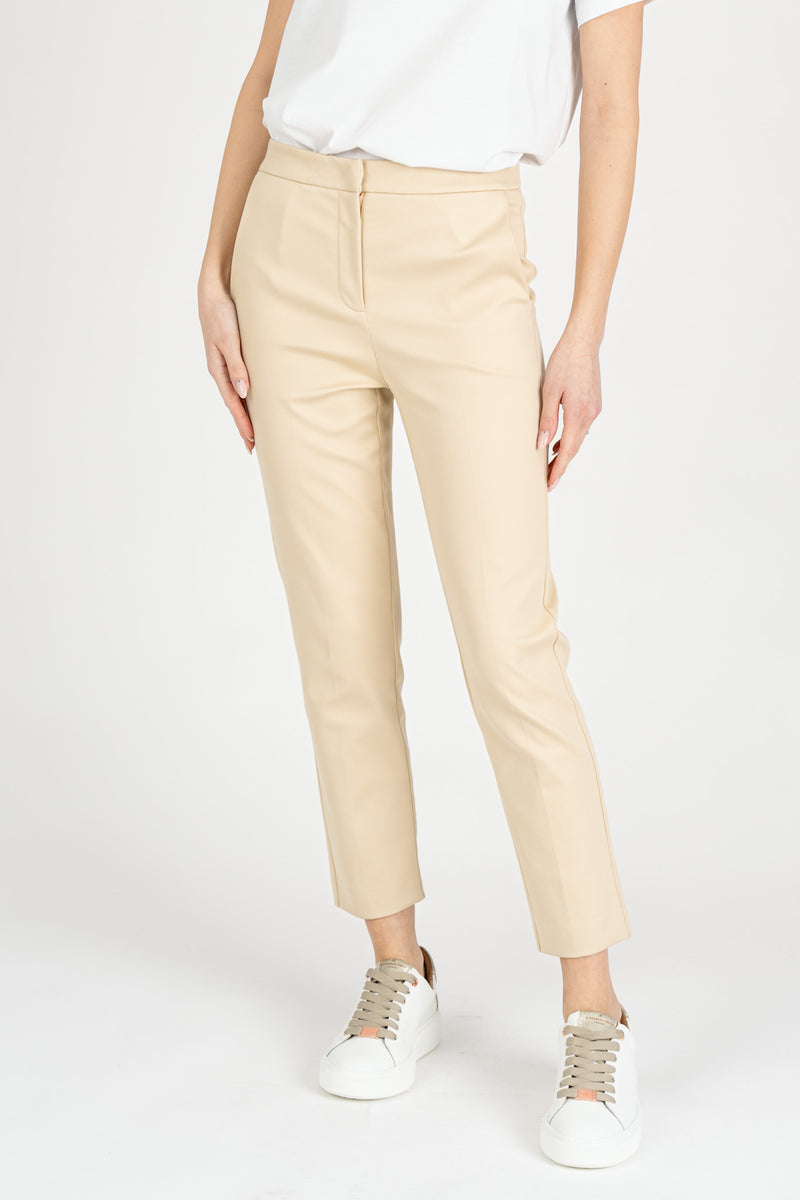 Pantalone a Sigaretta Modern Beige