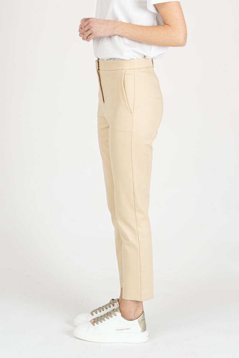 Pantalone a Sigaretta Modern Beige