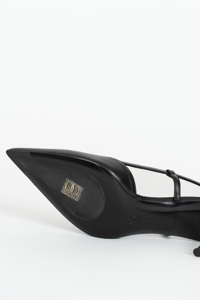 Sandalo Sling Back Nero