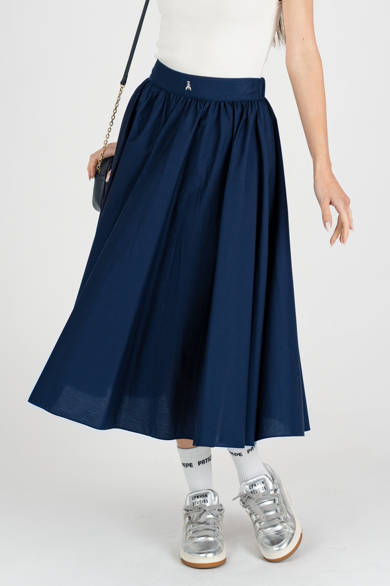 Gonna Midi a Ruota Navy