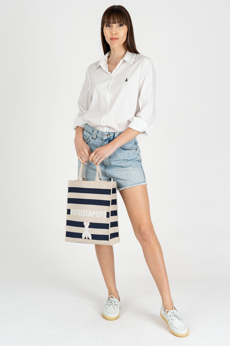 Short Denim Azure Wash