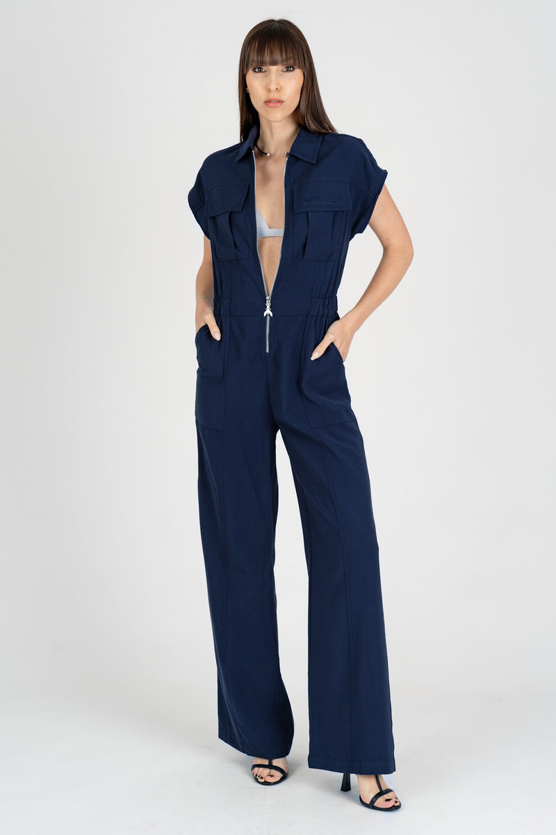 Tuta Casual Fluida Navy