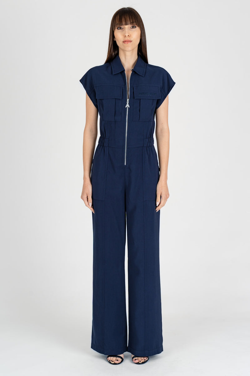 Tuta Casual Fluida Navy