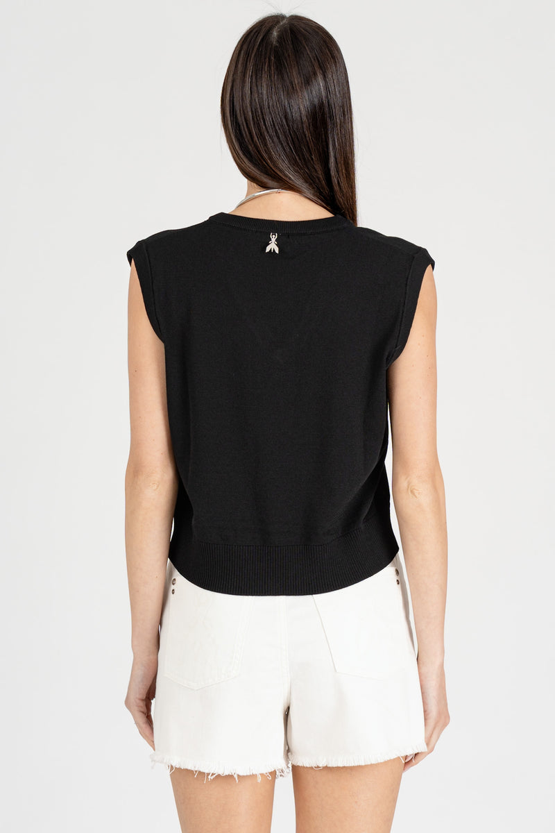 Maglia Gilet Nero
