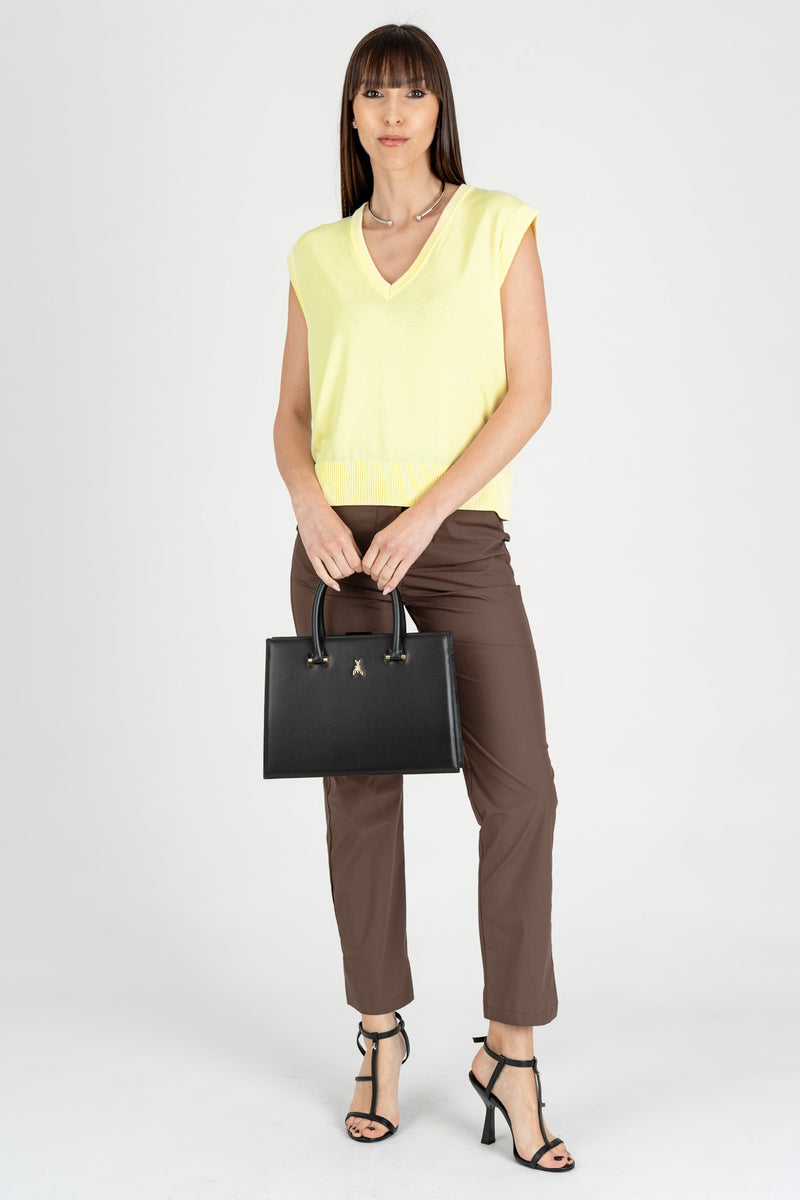 Maglia Gilet Spring Yellow