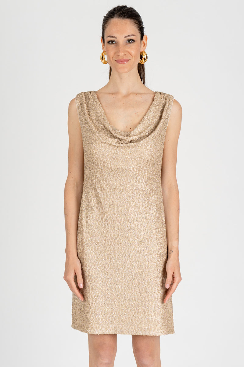 Abito  Pailettes Gold