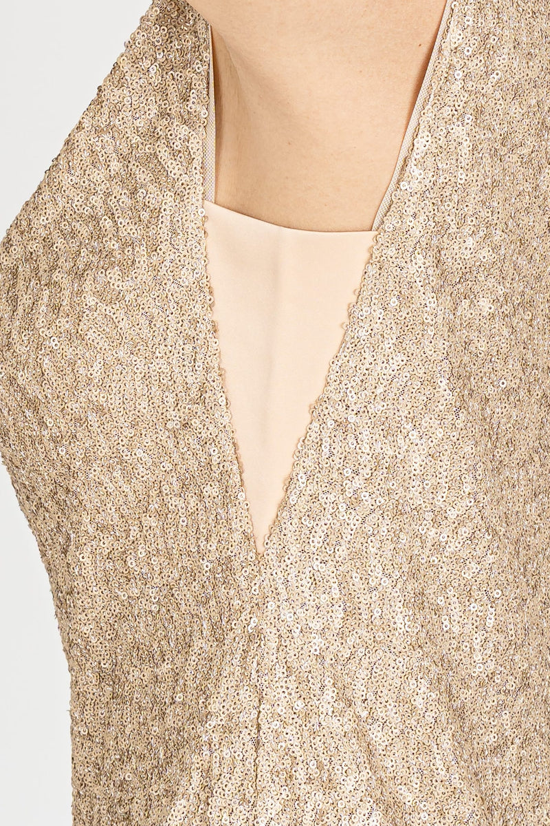 Abito  Pailettes Gold