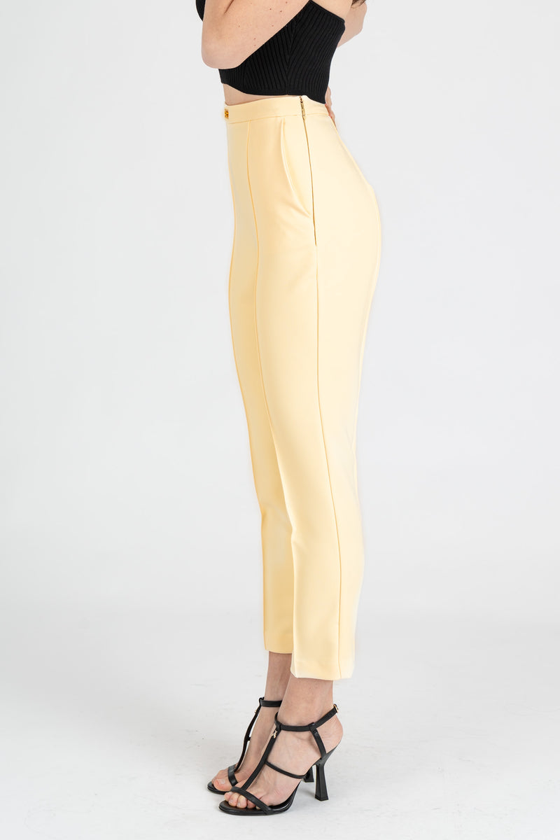 Pantalone in Crepe Lemonade