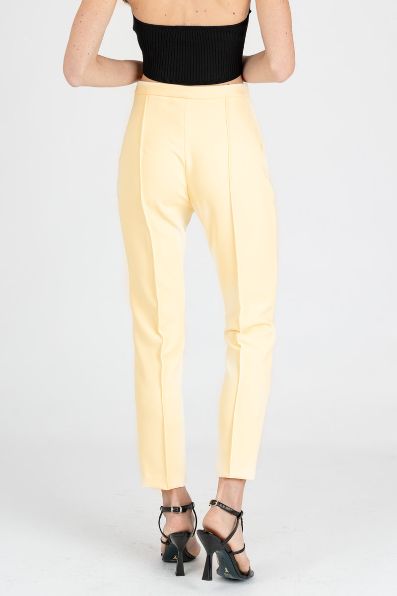 Pantalone in Crepe Lemonade