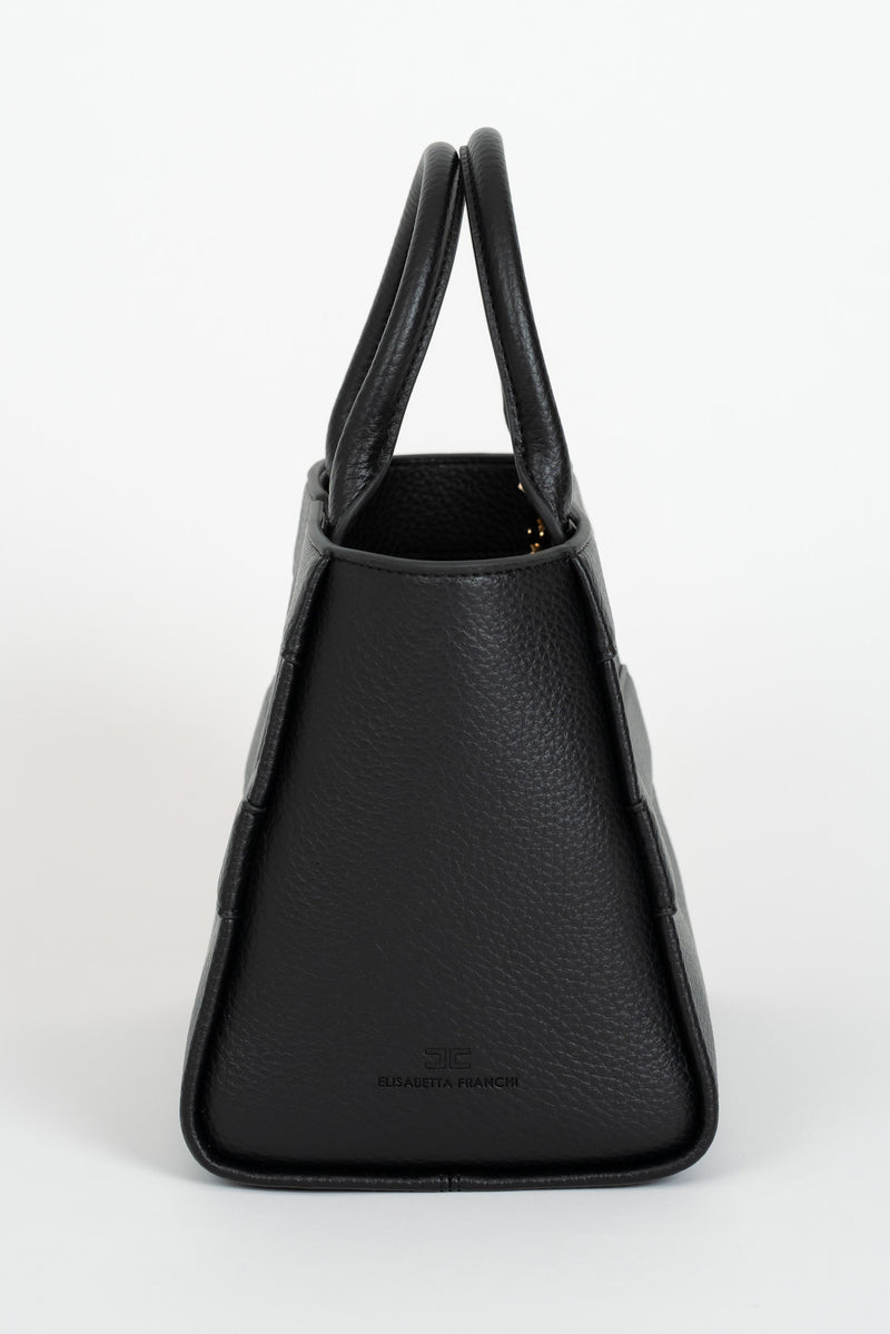 Borsa Tote Bag Media Nero