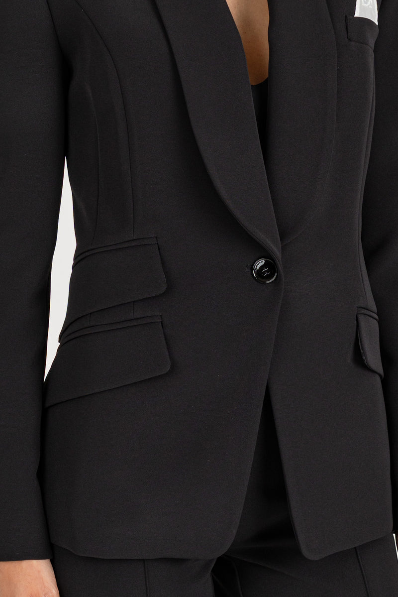 Completo Tailler in Crepe Nero