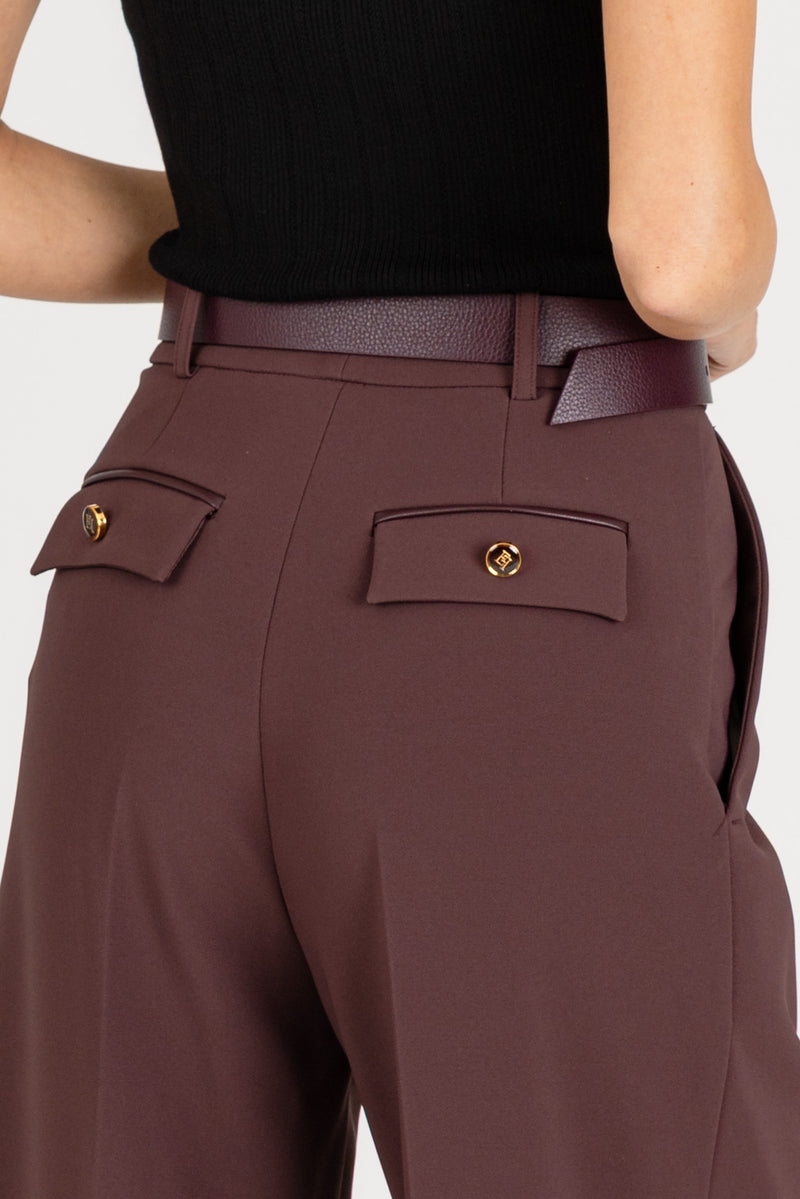 Pantalone Maschile Pinces Merlot