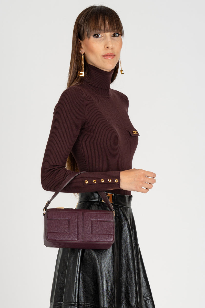 Borsa Tote Bag Piccola Merlot