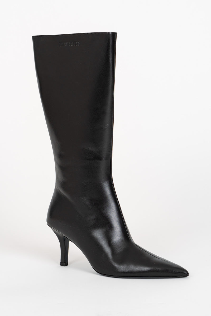 Stivale in Pelle Nero