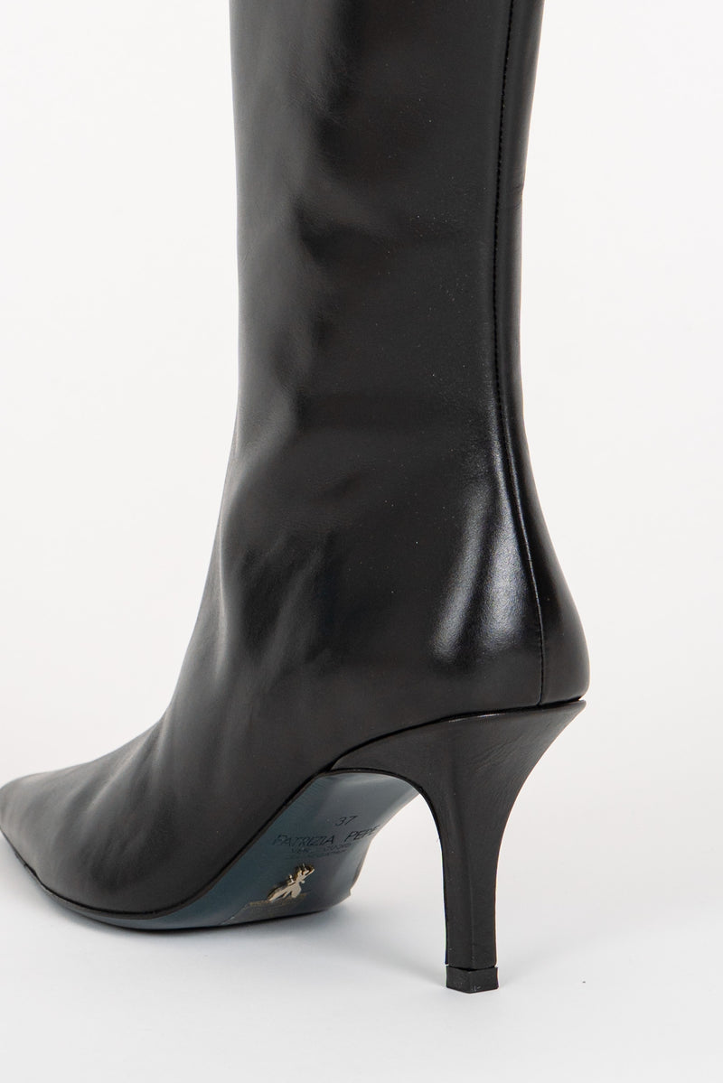 Stivale in Pelle Nero