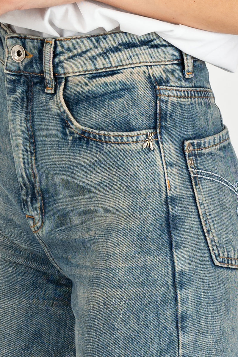 Jeans Straight Fit Vintage Wash