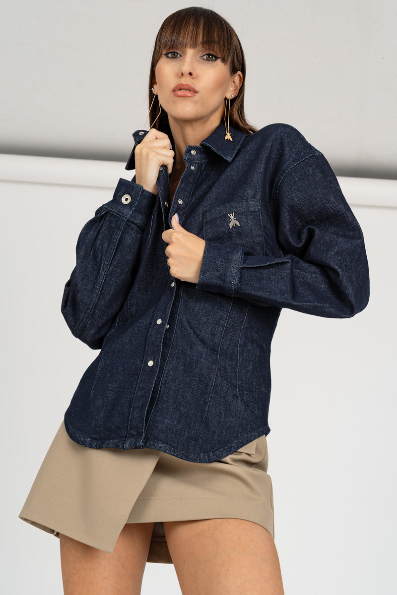 Camicia denim Blue Rise wash