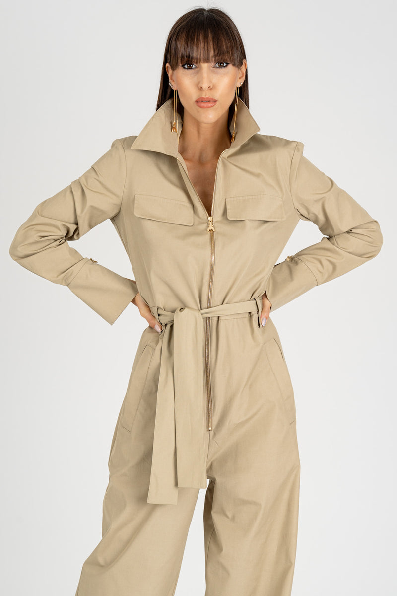 Tuta "Work" Stone Beige