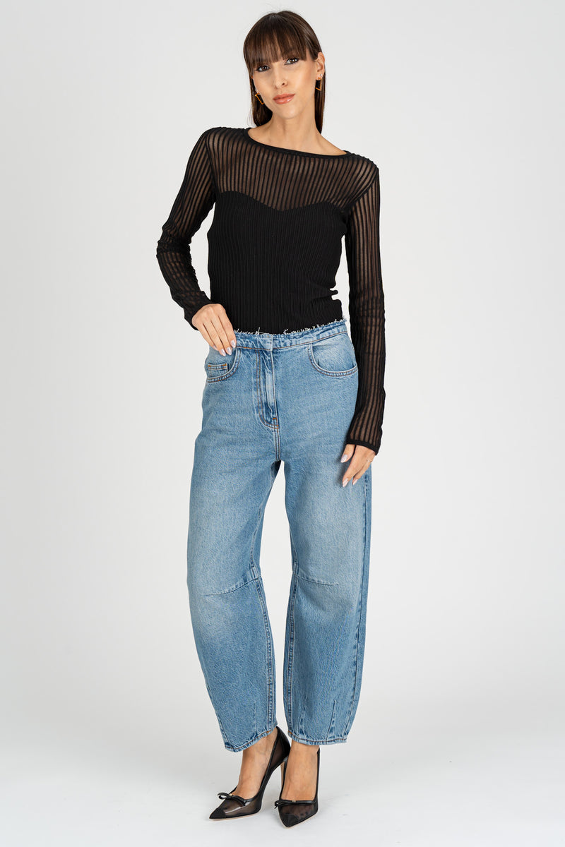 Jeans a Vita Bassa