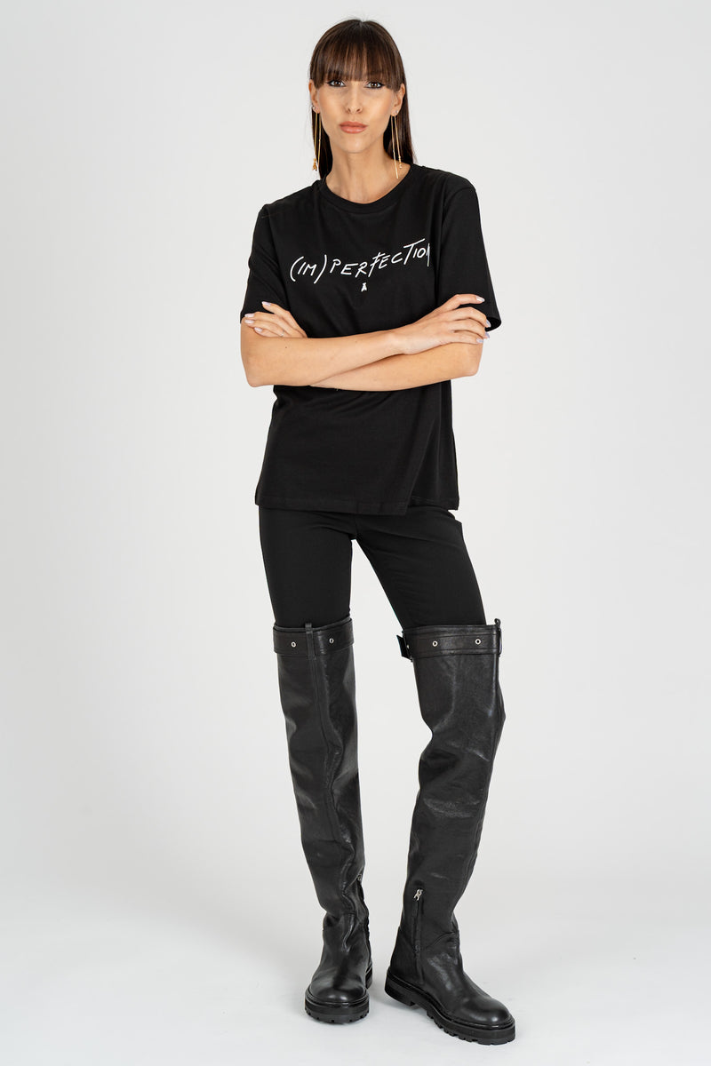 T-Shirt Stampa (IM) Perfection Nero