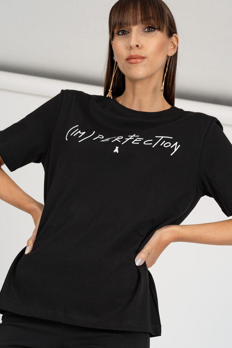T-Shirt Stampa (IM) Perfection Nero
