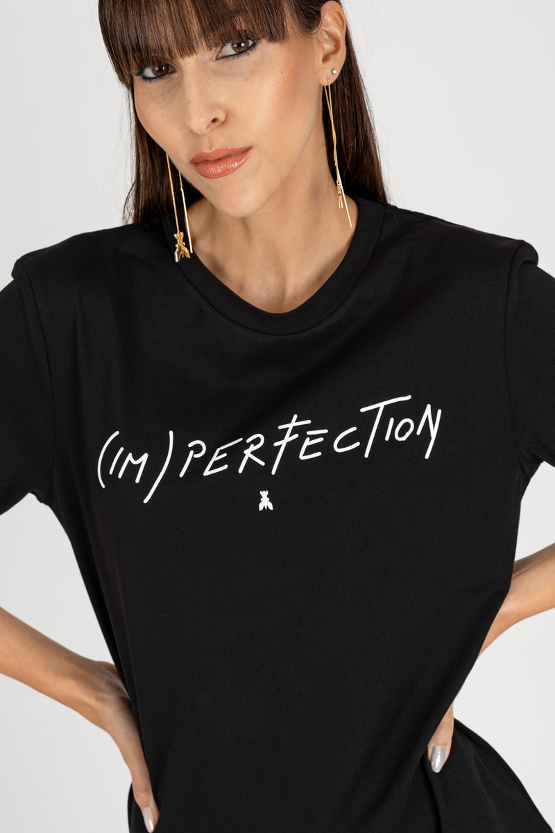 T-Shirt Stampa (IM) Perfection Nero