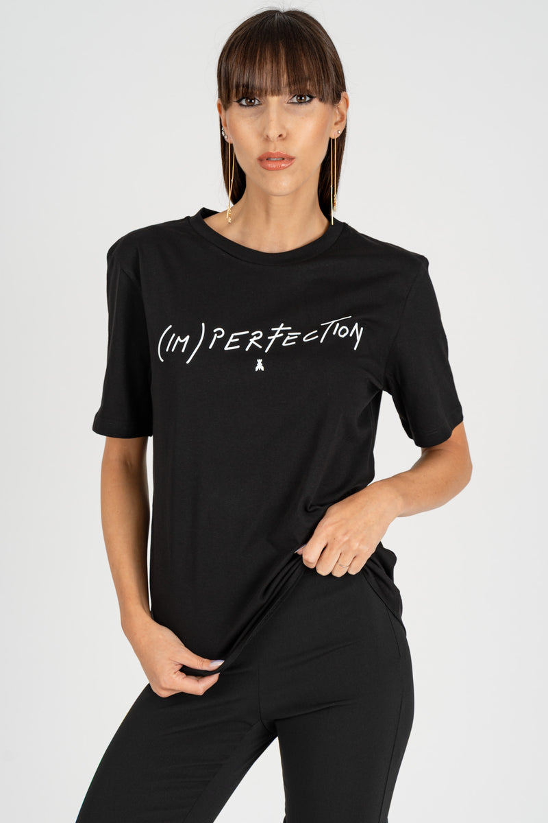 T-Shirt Stampa (IM) Perfection Nero