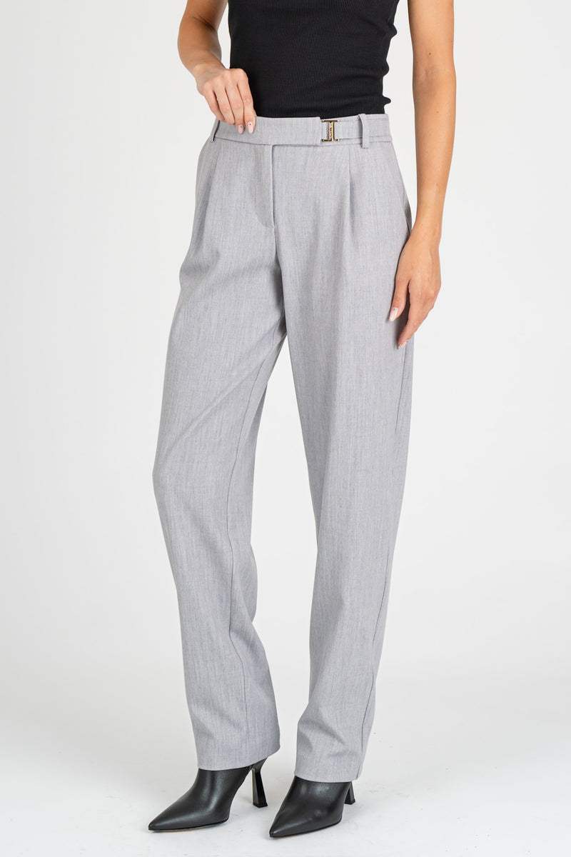 Pantalone Over Maschile Grigio Chiaro