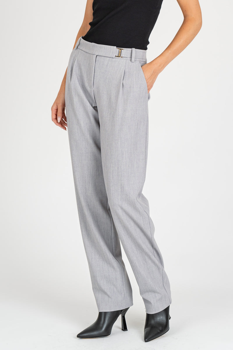 Pantalone Over Maschile Grigio Chiaro