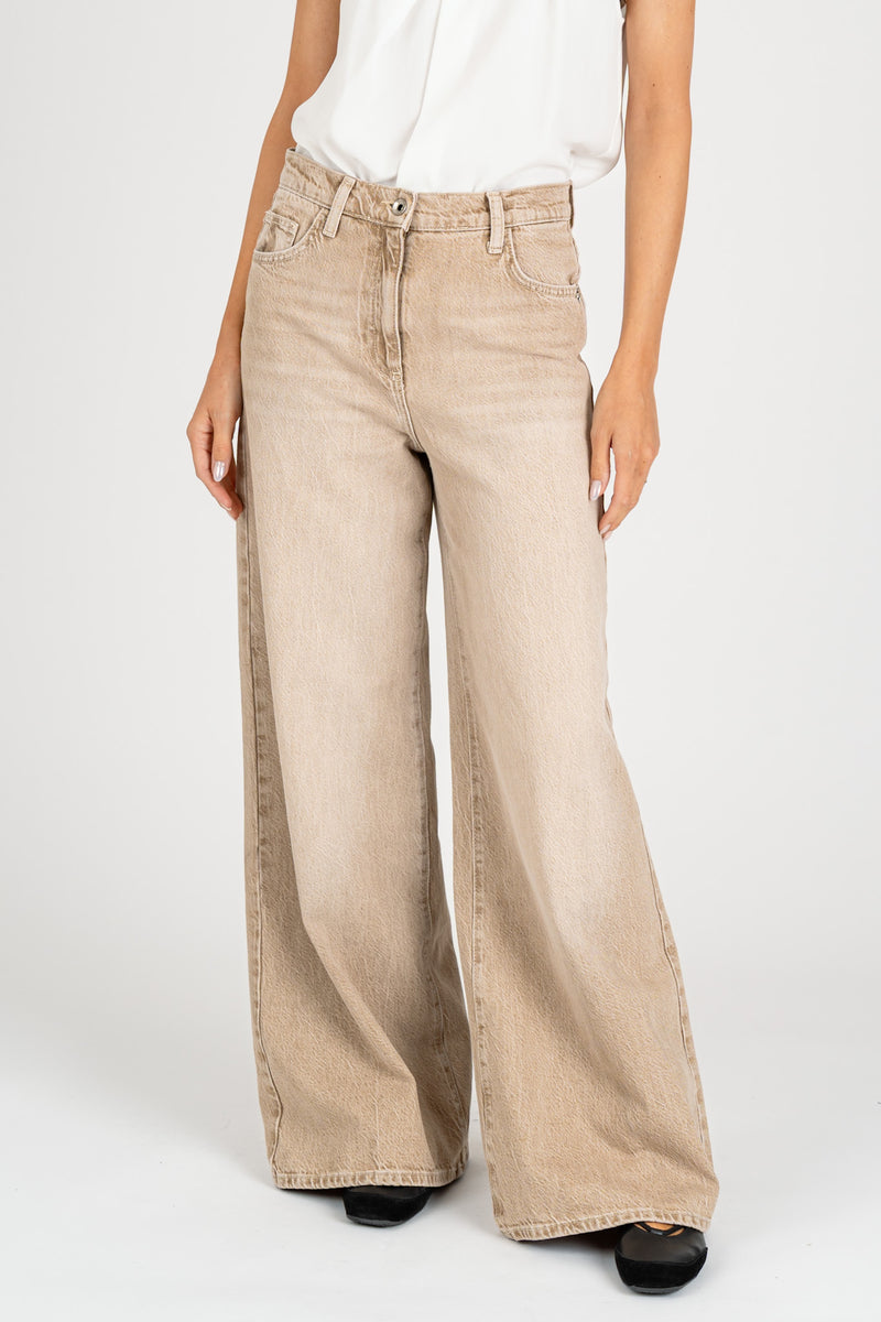 Jeans a Vita Bassa Earth Wash