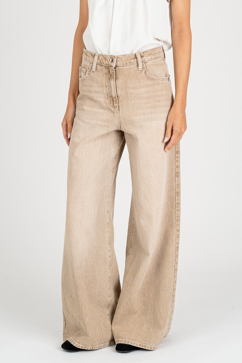 Jeans a Vita Bassa Earth Wash