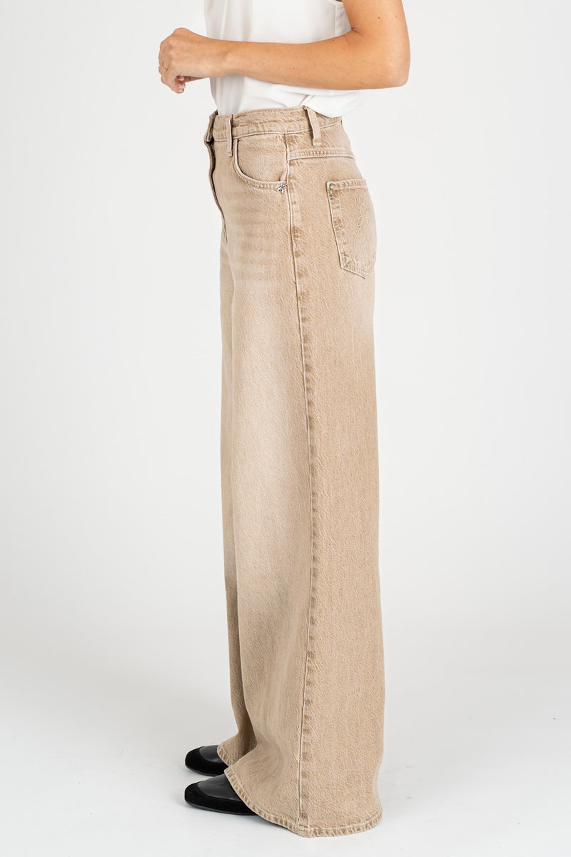 Jeans a Vita Bassa Earth Wash