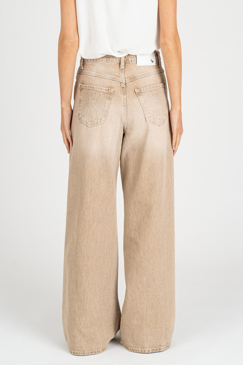 Jeans a Vita Bassa Earth Wash