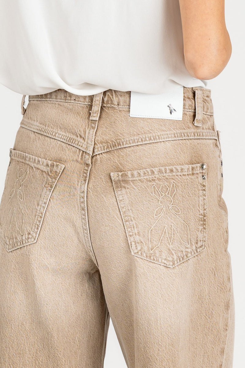 Jeans a Vita Bassa Earth Wash