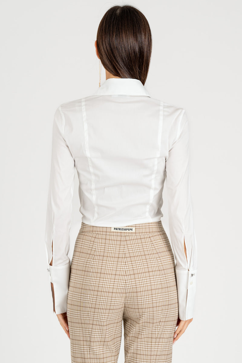 Camicia Body Bianco Ottico