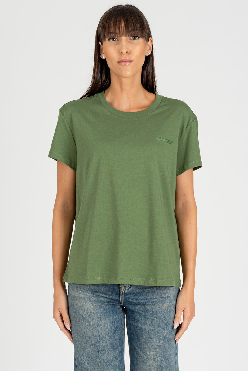 T-Shirt con Logo Green Garden